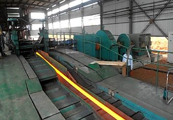 小型線材軋機生（shēng）產線現場（chǎng）